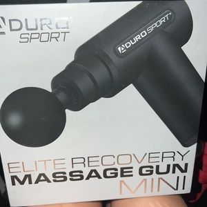A Duro sport mini massage gun